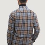 Camicia manica lunga Barbour PORTDOWN TAILORED SHIRT Beige - Foto 2