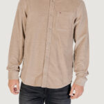 Camicia manica lunga Tommy Hilfiger Jeans TJM REG BABY CORD SH Beige scuro - Foto 5