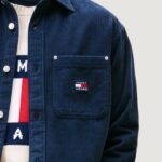 Camicia manica lunga Tommy Hilfiger Jeans TJM RLX WASHED CORD Blue scuro - Foto 3