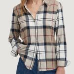 Camicia manica lunga Barbour BREDON SHIRT Blu - Foto 1