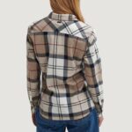 Camicia manica lunga Barbour BREDON SHIRT Blu - Foto 3