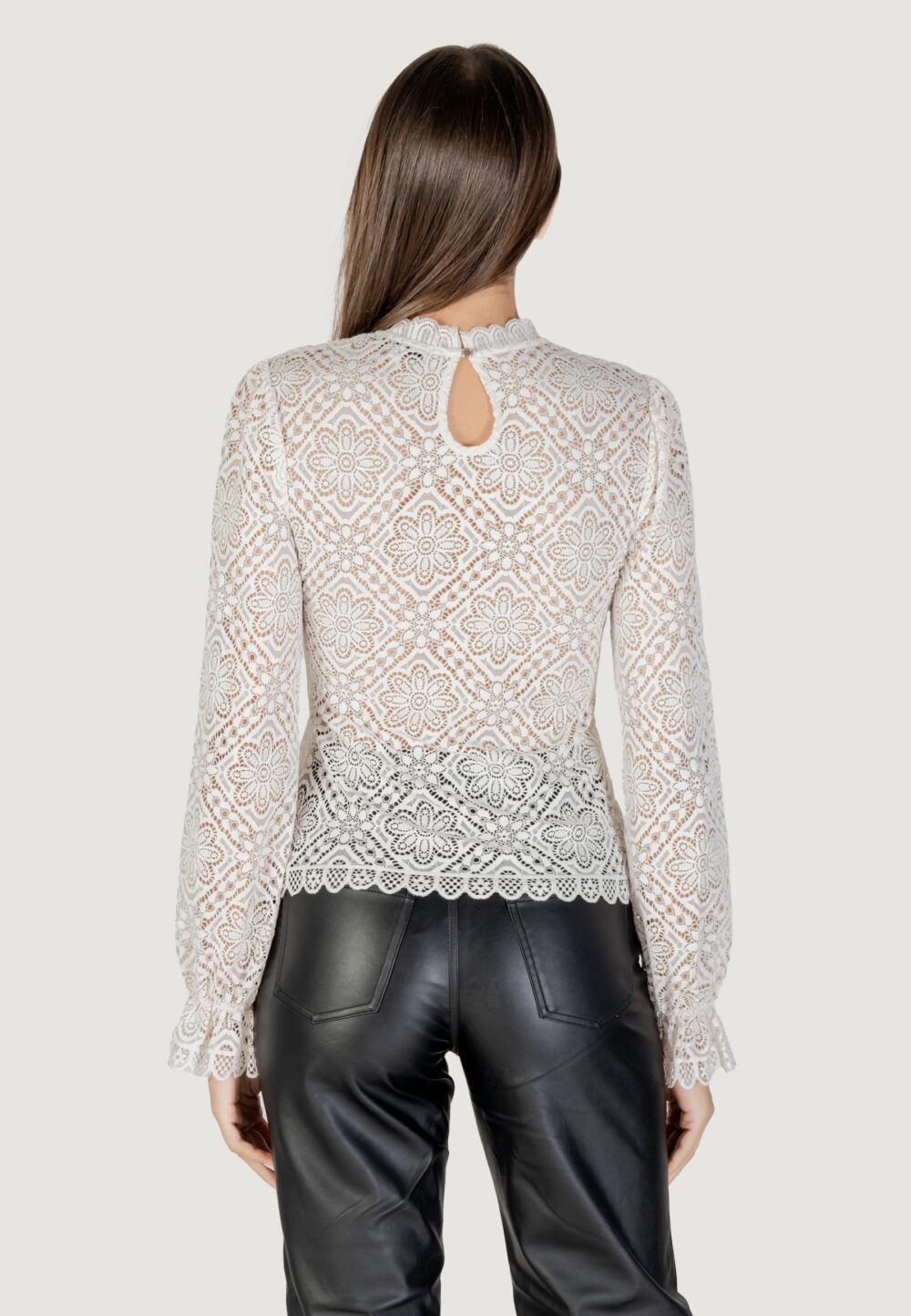 Camicia manica lunga Morgan De Toi  Avorio - Foto 2