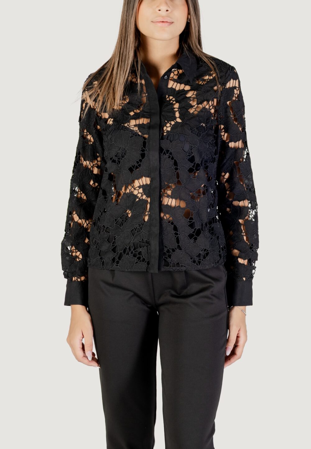 Camicia manica lunga Morgan De Toi  Nero - Foto 1
