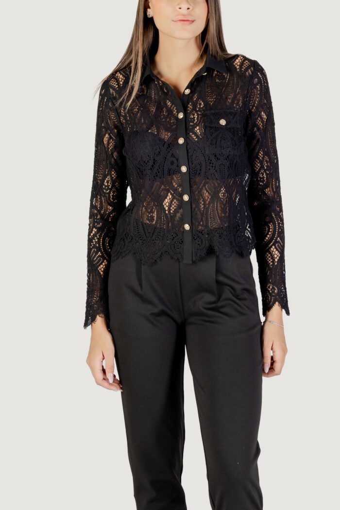 Camicia manica lunga Morgan De Toi  Nero – 252-TLILA