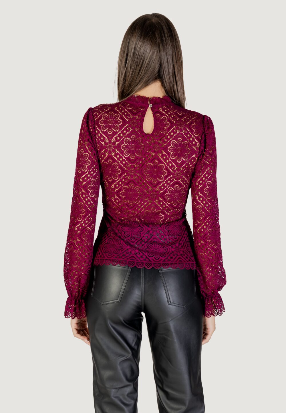 Camicia manica lunga Morgan De Toi  Vinaccia - Foto 4
