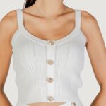 Canotta Guess SL EMMIE TANK TOP SWTR Panna - Foto 2