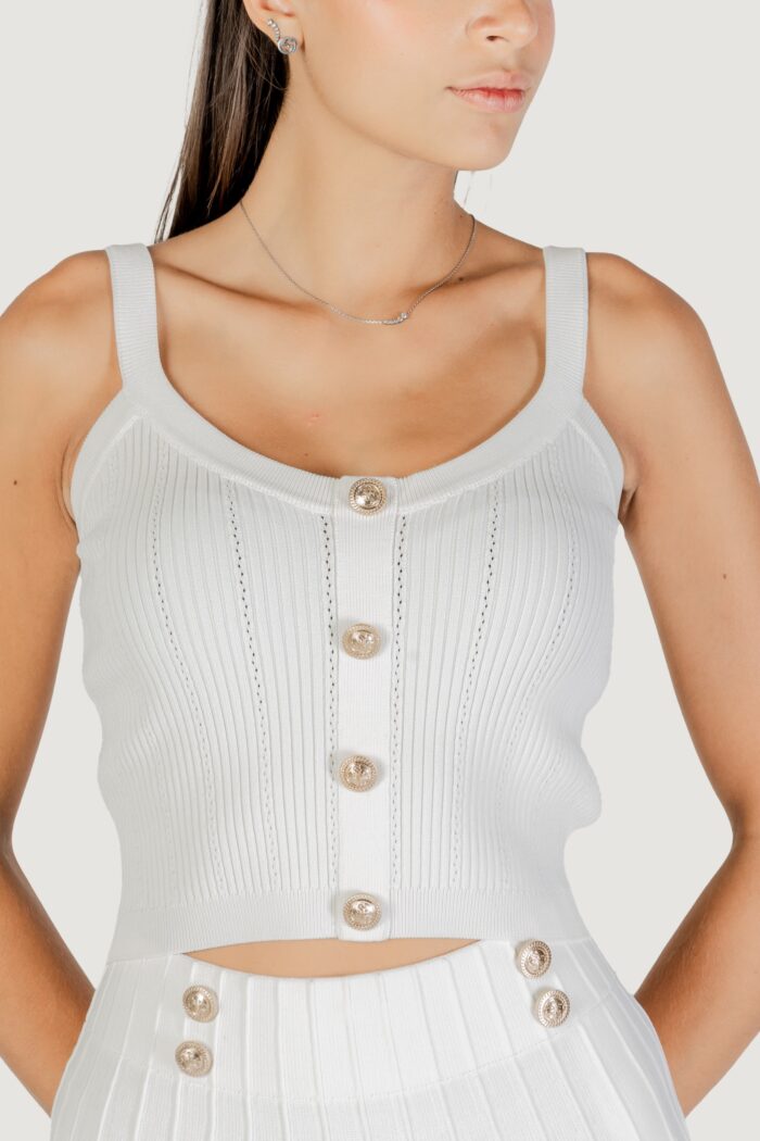 Canotta Guess SL EMMIE TANK TOP SWTR Panna – W5YR10 Z0130