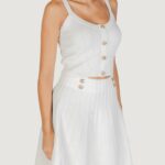Canotta Guess SL EMMIE TANK TOP SWTR Panna - Foto 3