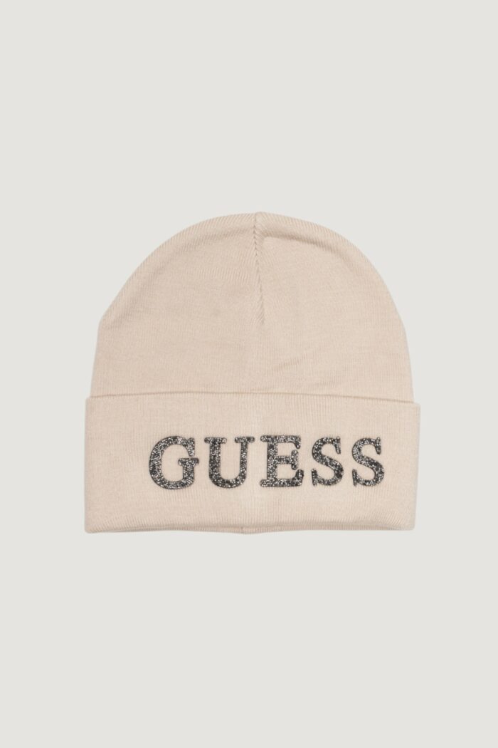 Cappello con visiera Guess BEANIE Beige chiaro – AW5398 POL01