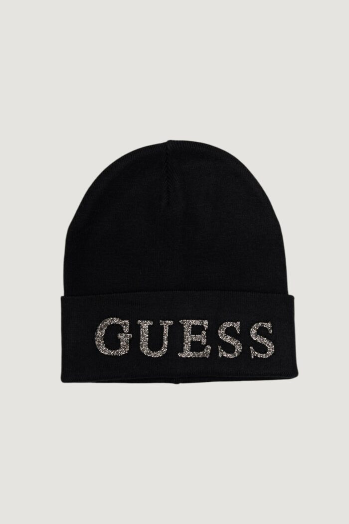 Cappello con visiera Guess BEANIE Nero – AW5398 POL01