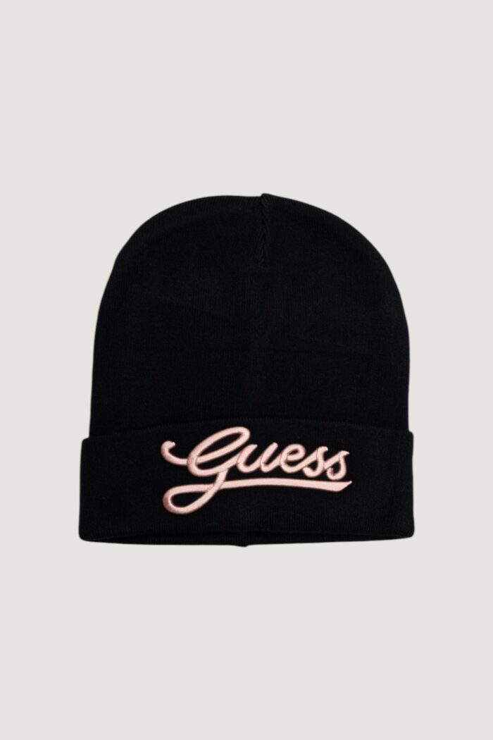 Cappello con visiera Guess BEANIE Nero – AW5400 POL01