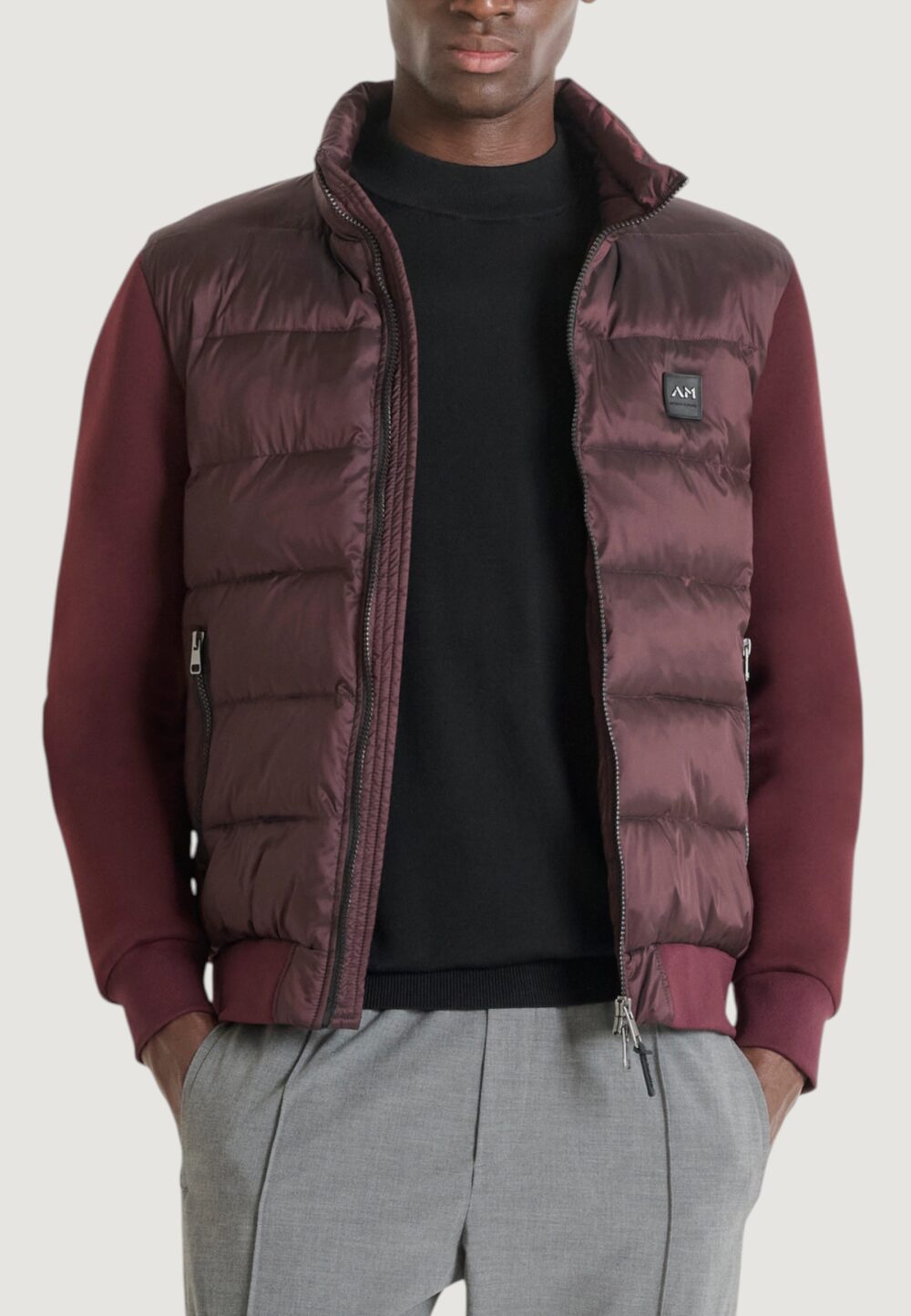 Cappotto Antony Morato STUTTGART SLIM FIT Bordeaux - Foto 3