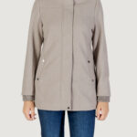 Cappotto Street One Short Coat W. Knit Details Grigio - Foto 5