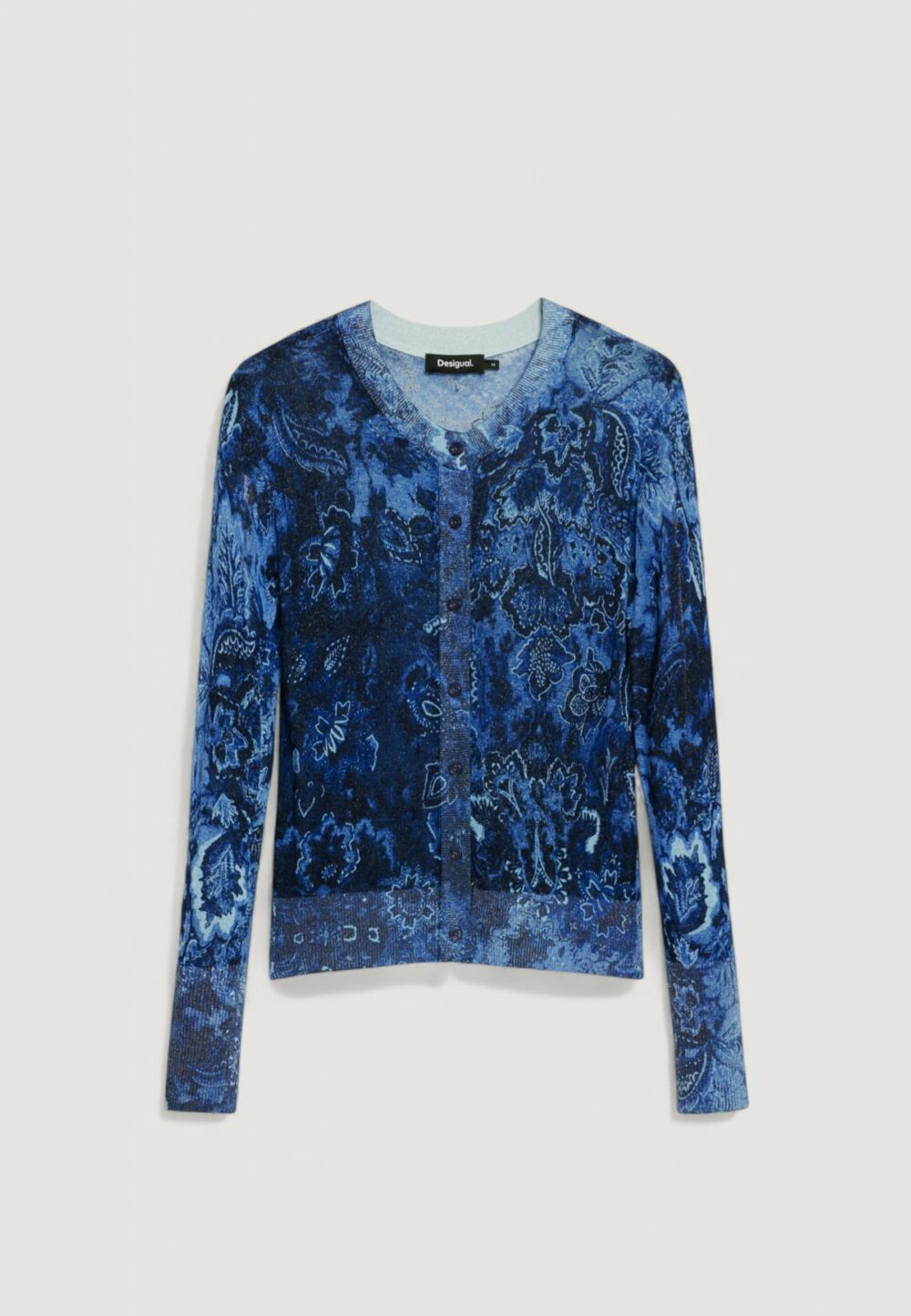 Cardigan Desigual JERS_KASSIDY Blu - Foto 5