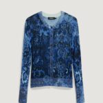 Cardigan Desigual JERS_KASSIDY Blu - Foto 5