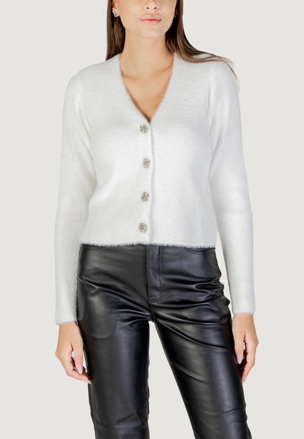 Cardigan Morgan De Toi  Bianco - Foto 1