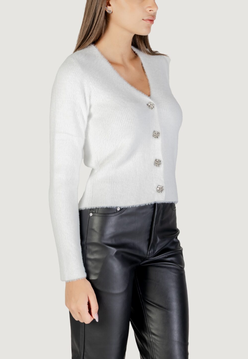 Cardigan Morgan De Toi  Bianco - Foto 4