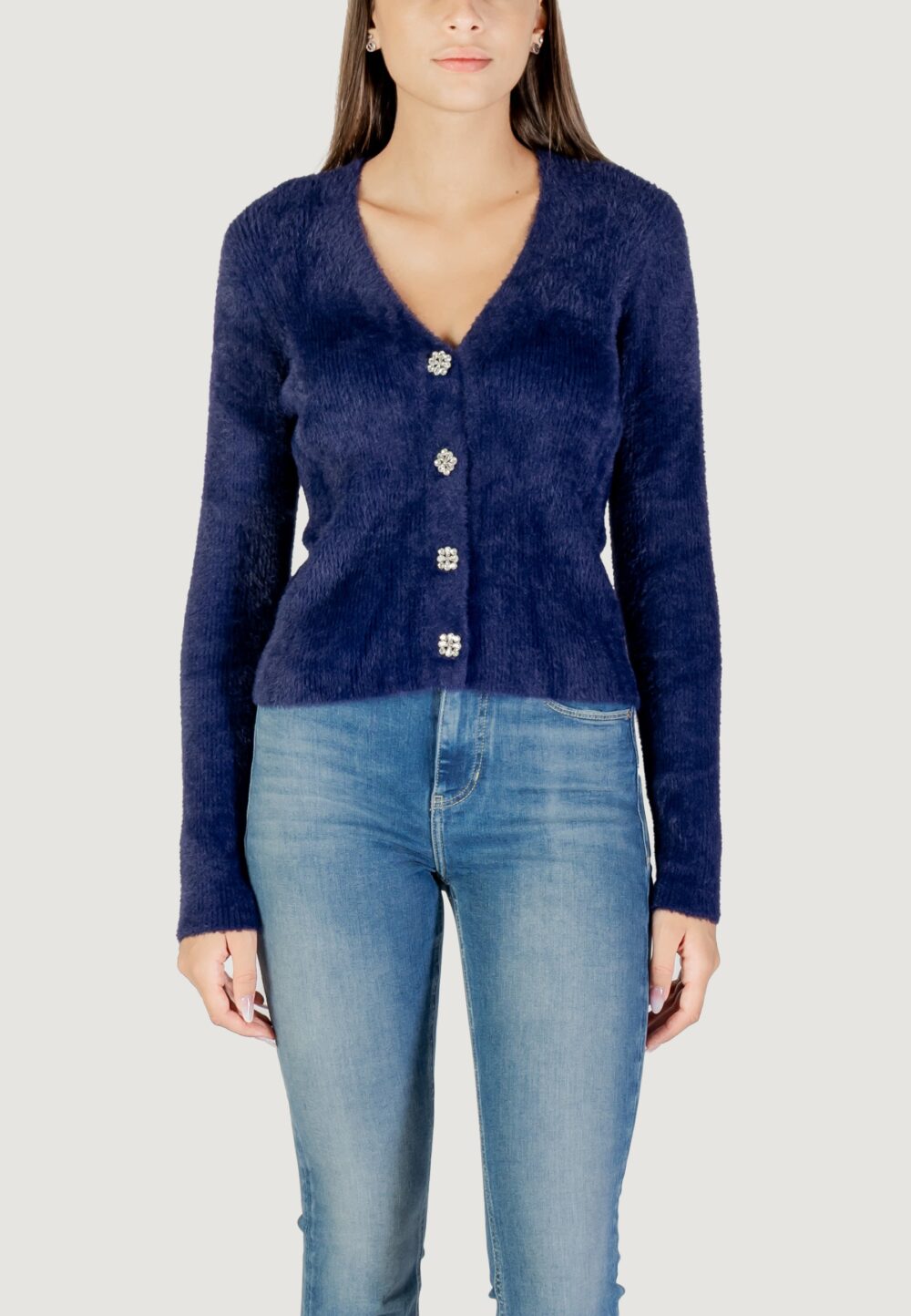 Cardigan Morgan De Toi  Blu - Foto 1