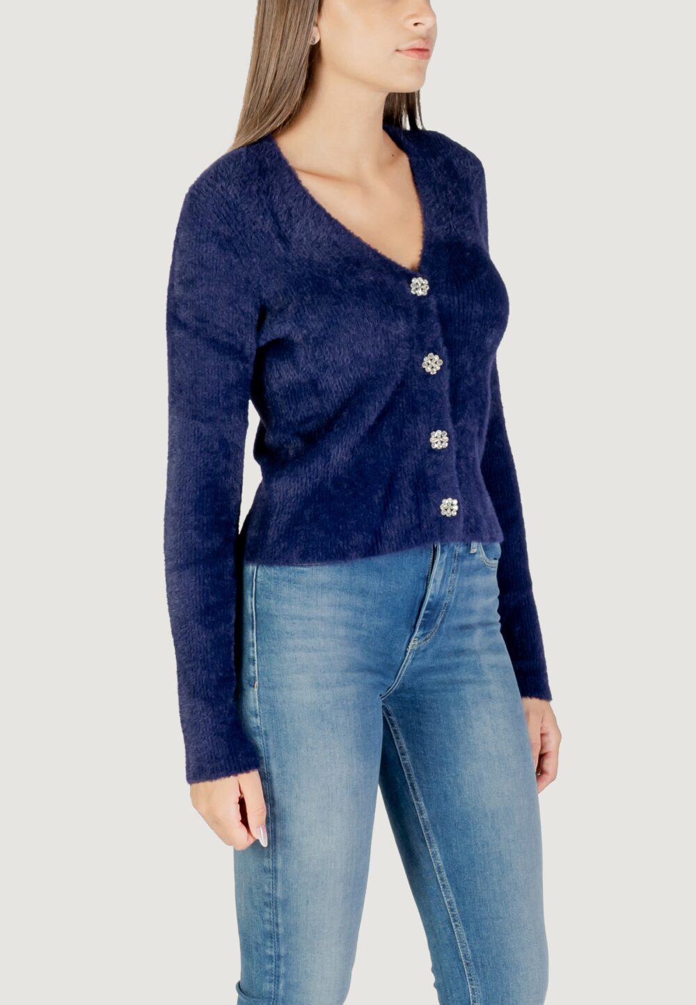 Cardigan Morgan De Toi  Blu - Foto 3