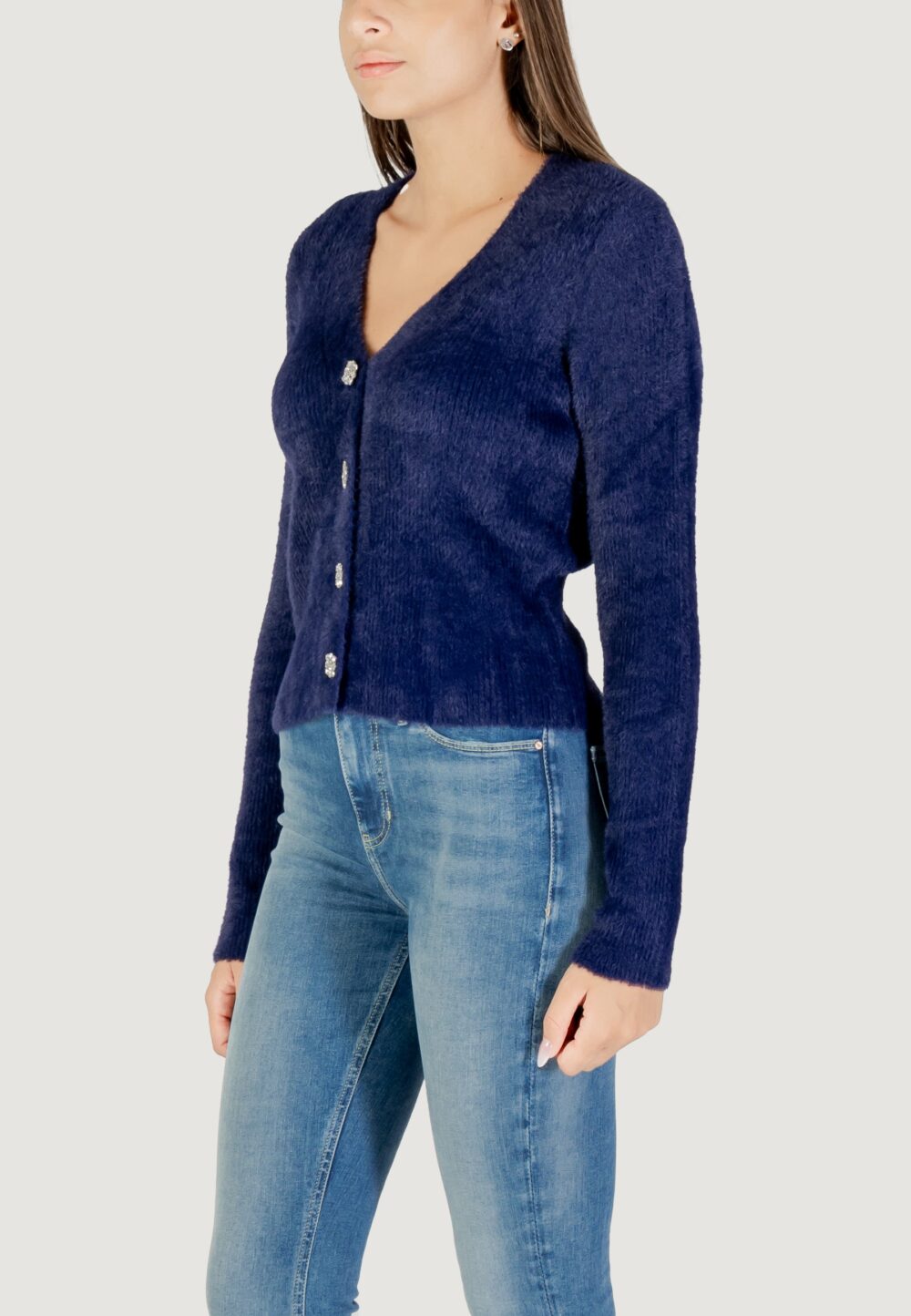 Cardigan Morgan De Toi  Blu - Foto 4