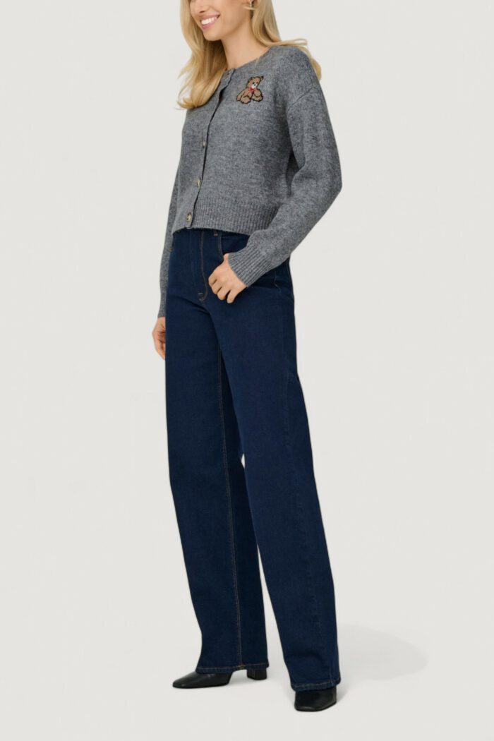 Cardigan Only Onlteddy Ls Cardigan Ex Knt Grigio – 15357743