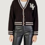 Cardigan Only Onlthale Ls Button Cardigan Knt Nero - Foto 5