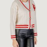 Cardigan Only Onlthale Ls Button Cardigan Knt Panna - Foto 2