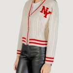 Cardigan Only Onlthale Ls Button Cardigan Knt Panna - Foto 3