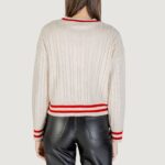 Cardigan Only Onlthale Ls Button Cardigan Knt Panna - Foto 4