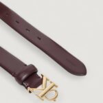 Cinta Calvin Klein CK BUCKLE 30MM FIXED BELT Marrone-Bordeaux - Foto 3