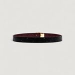 Cinta Guess TISHA ADJ&REV PANT BELT Bordeaux - Foto 3