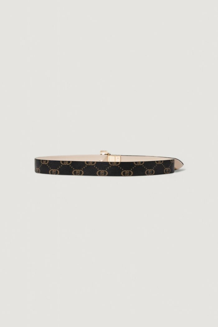 Cinta Liu-jo REVERSIBLE HIPS BELT Nero – Beige