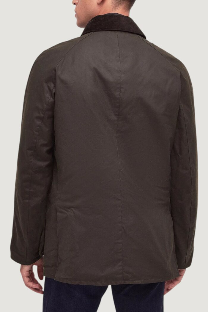 Barbour ASHBY WAX JACKET Marrone Scuro