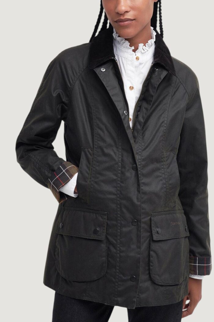Barbour CLASSIC BEADNELL WAX JACKET Marrone Scuro