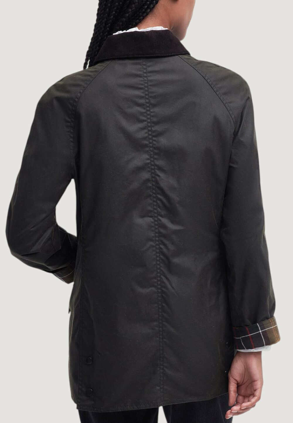 Barbour CLASSIC BEADNELL WAX JACKET Marrone Scuro - Foto 4