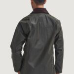 Giacchetto Barbour BEDALE WAX JACKET Verde Oliva - Foto 2