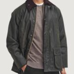 Giacchetto Barbour BEDALE WAX JACKET Verde Oliva - Foto 1