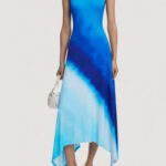 Vestito lungo Desigual REPRIS_VEST_ORBIT Blu - Foto 1