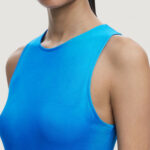Vestito lungo Desigual REPRIS_VEST_ORBIT Blu - Foto 4