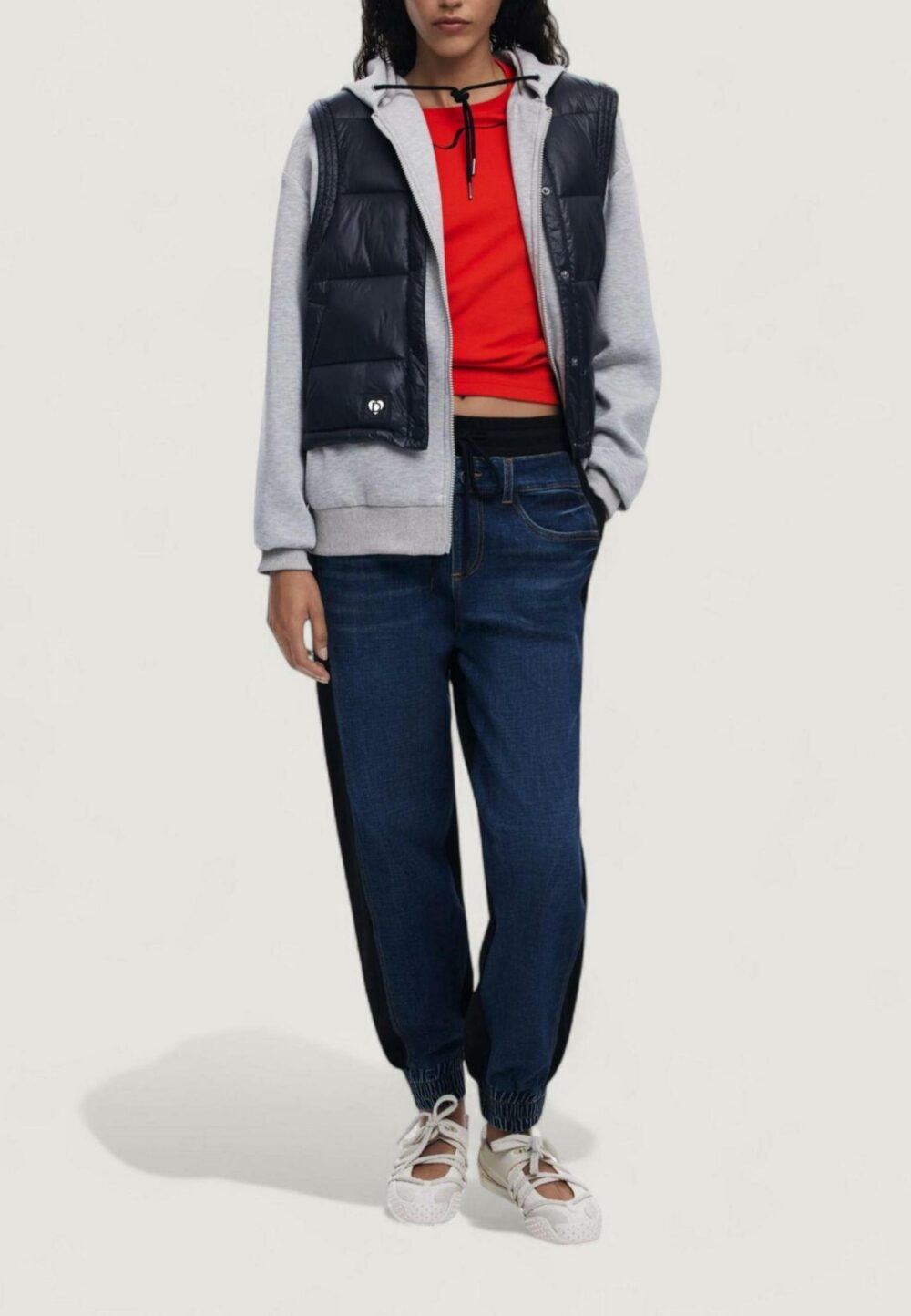 Pantaloni sportivi Desigual DENIM_KIMY Denim - Foto 5