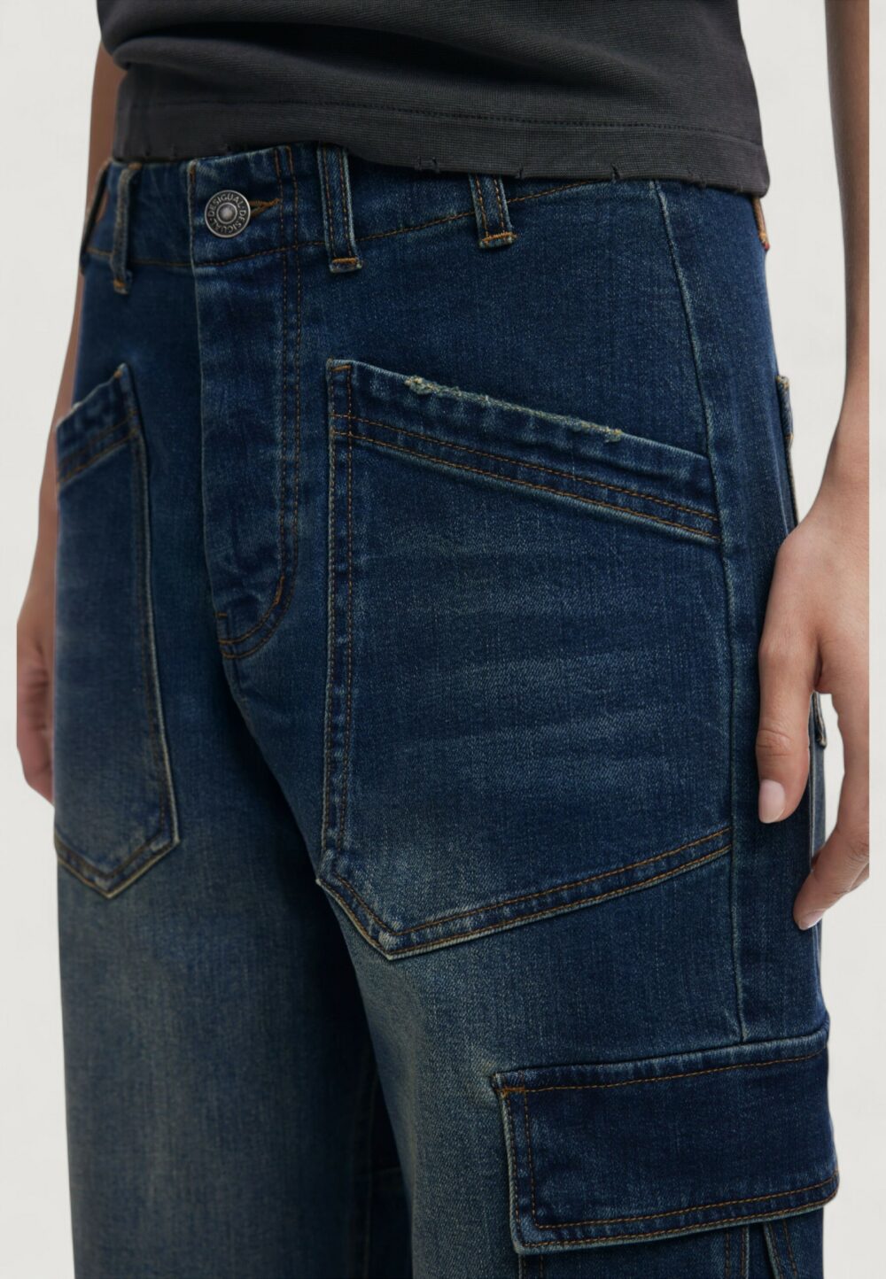 Jeans baggy Desigual DENIM_PARKER Denim - Foto 3