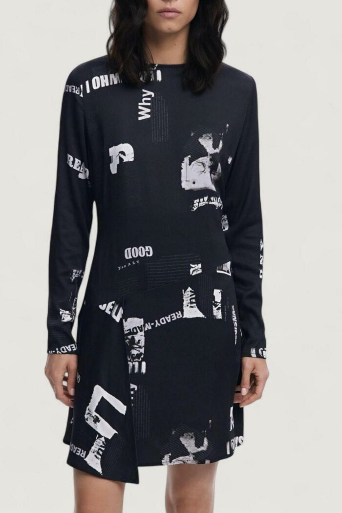 Desigual VEST_NEWSCORTO Nero – 25WWVW29