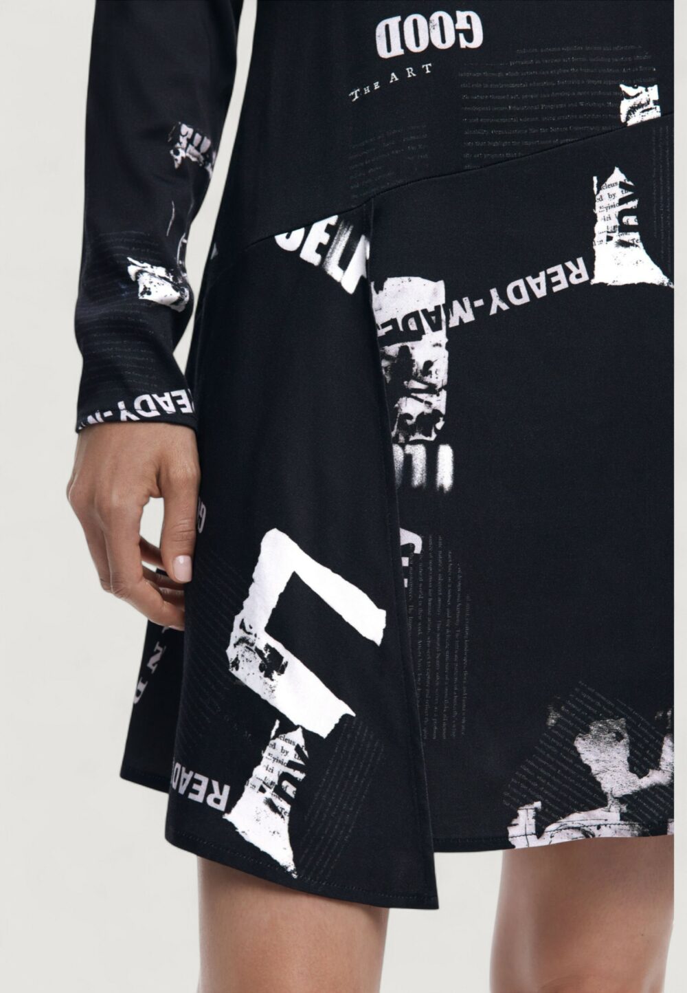 Desigual VEST_NEWSCORTO Nero - Foto 3