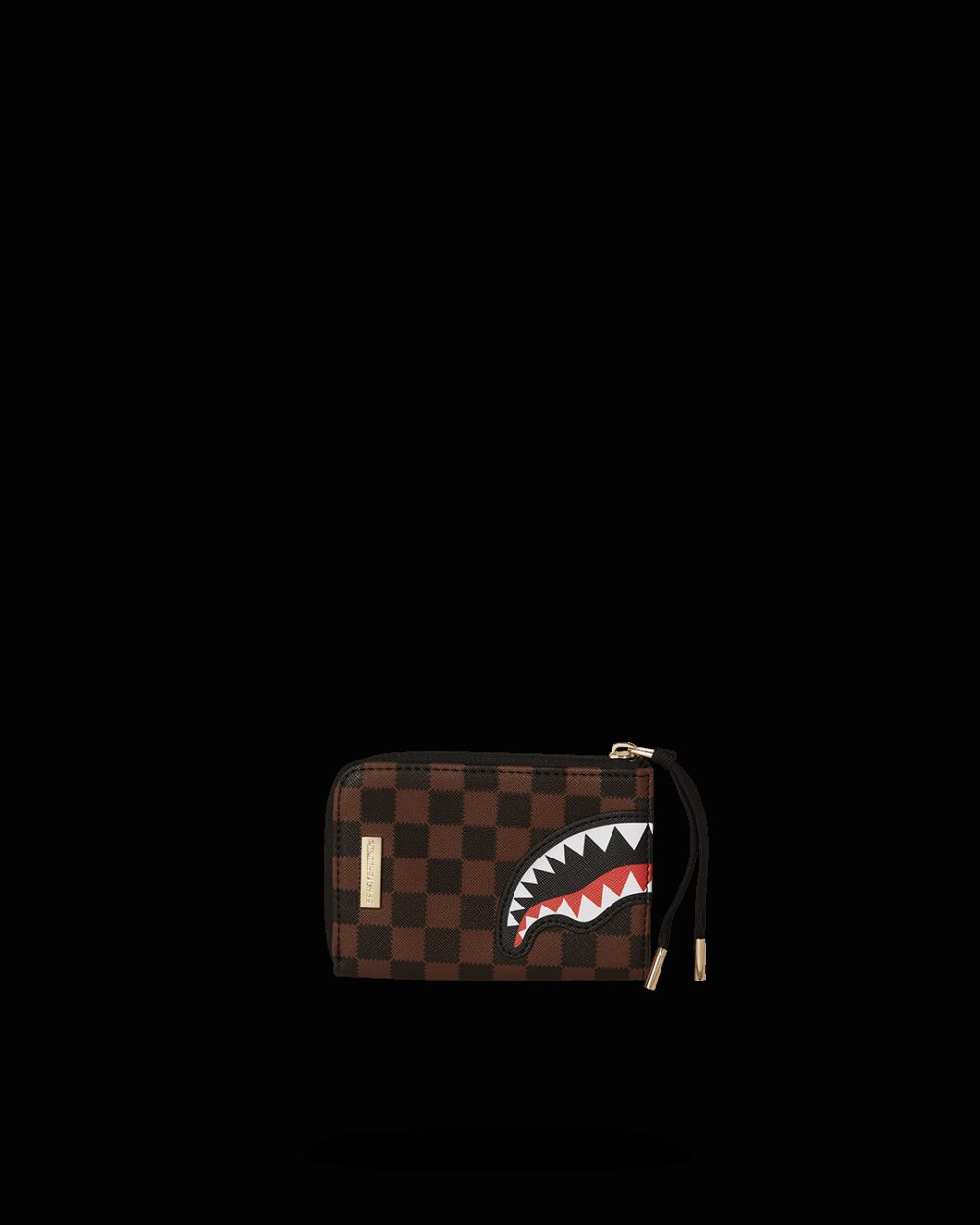 Portafoglio senza portamonete Sprayground SAWTOOTH SHARKS IN PARIS WALLET Marrone - Foto 1