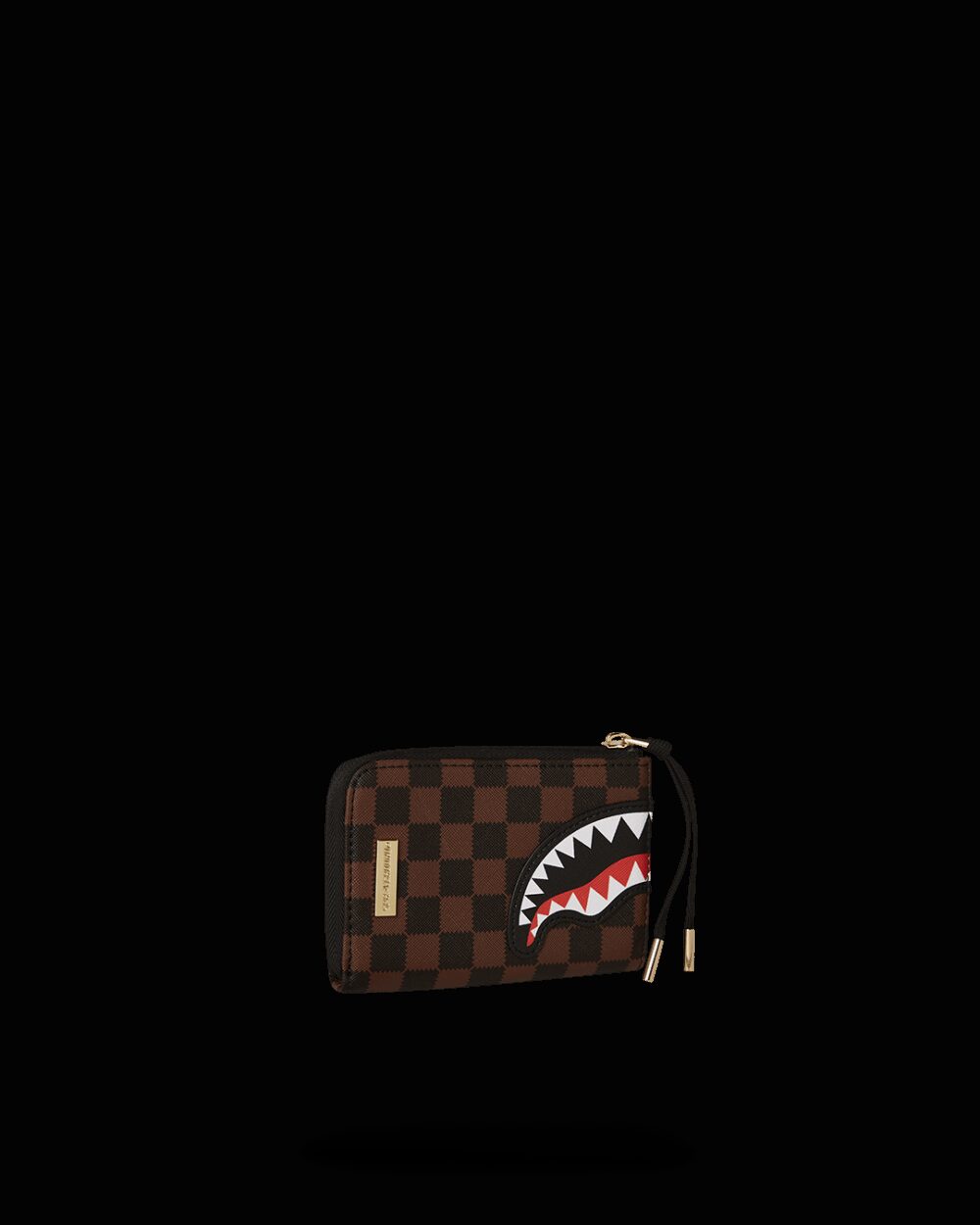 Portafoglio senza portamonete Sprayground SAWTOOTH SHARKS IN PARIS WALLET Marrone - Foto 2