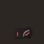 Portafoglio senza portamonete Sprayground FLY KNIT MOUTH WALLET Nero - Foto 2