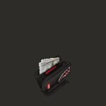 Portafoglio senza portamonete Sprayground FLY KNIT MOUTH WALLET Nero - Foto 4