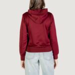 Felpa con cappuccio Calvin Klein LS HGH SHN FRNCH TRR Bordeaux - Foto 2