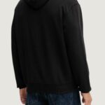 Felpa con cappuccio Calvin Klein Jeans LS EU 350TERRY MONOG Nero - Foto 2