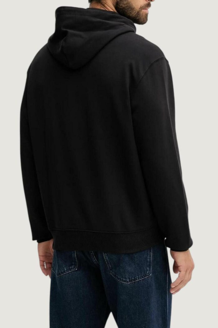 Felpa con cappuccio Calvin Klein LS EU 350TERRY MONOG Nero – LV04RD240G